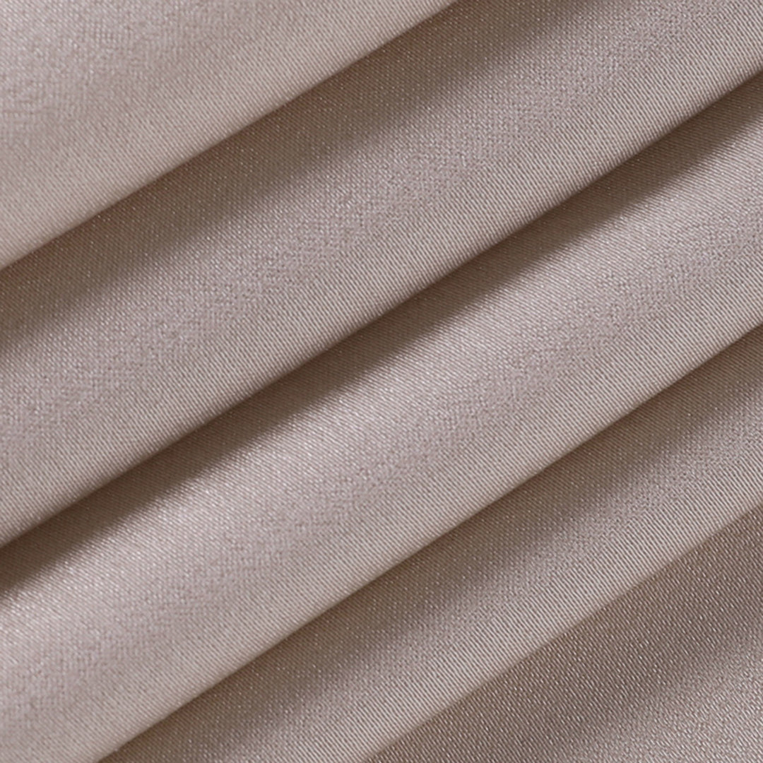 Robe longue à décolleté drapé avec fente latérale et bretelles fines