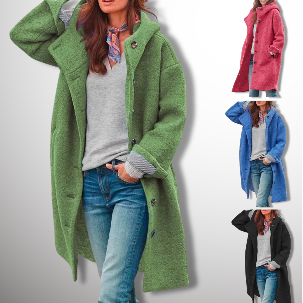 Élégant Manteau Long d'Hiver pour Femmes