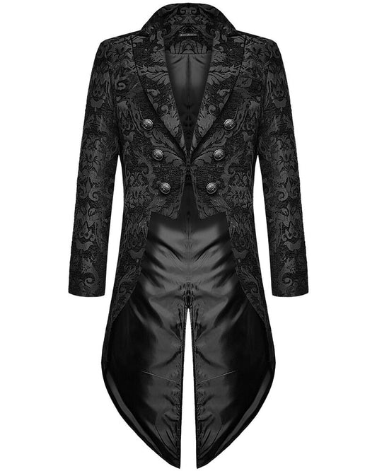 Frack Gothique à Motif Brocart pour Hommes
