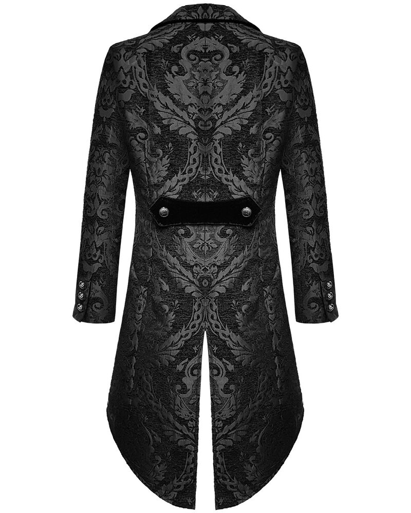 Frack Gothique à Motif Brocart pour Hommes