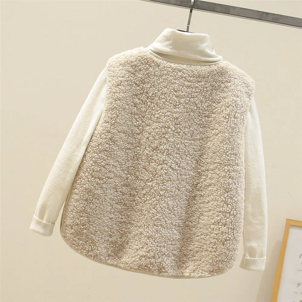 Gilet en Laine Élégant et Polyvalent pour Femmes