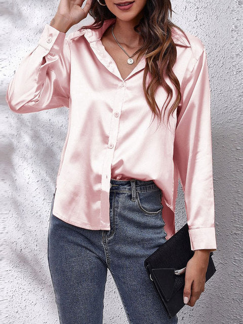 Chemise Élégante à Manches Longues pour Femmes