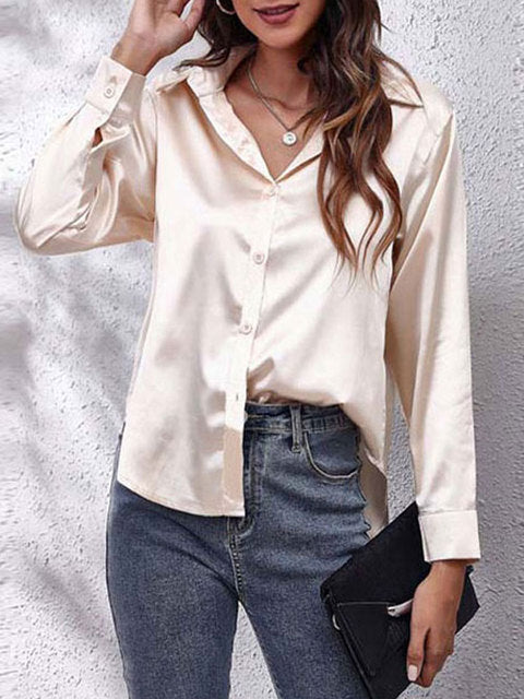Chemise Élégante à Manches Longues pour Femmes