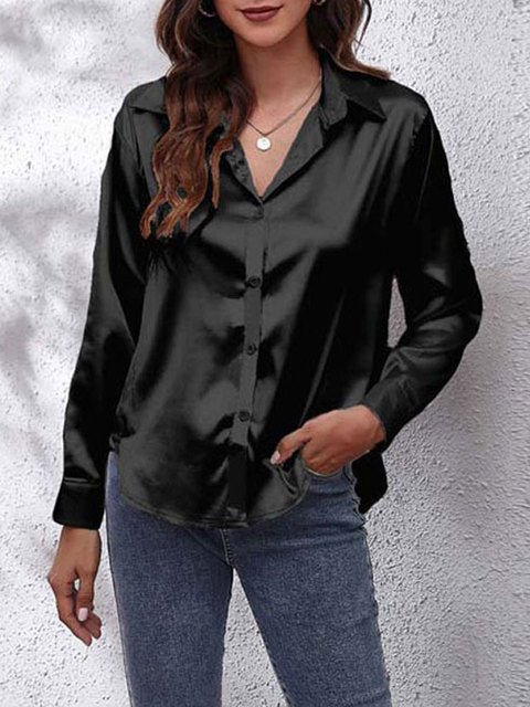 Chemise Élégante à Manches Longues pour Femmes