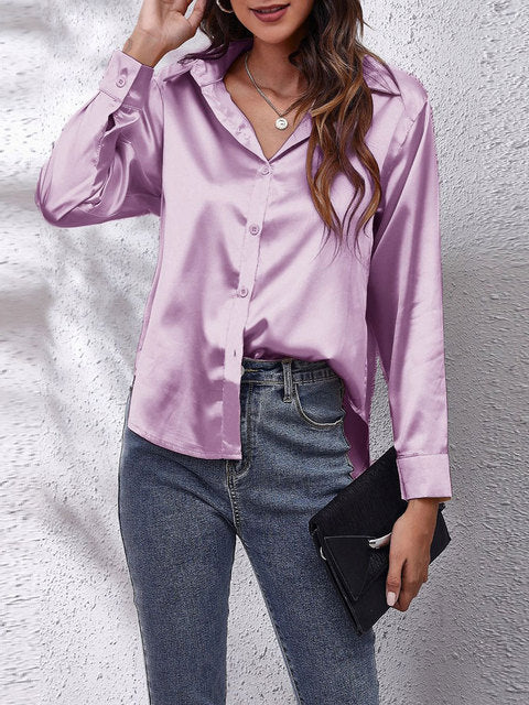 Chemise Élégante à Manches Longues pour Femmes