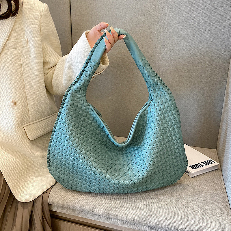 Chic Sac à Bandoulière Tressé pour Femmes