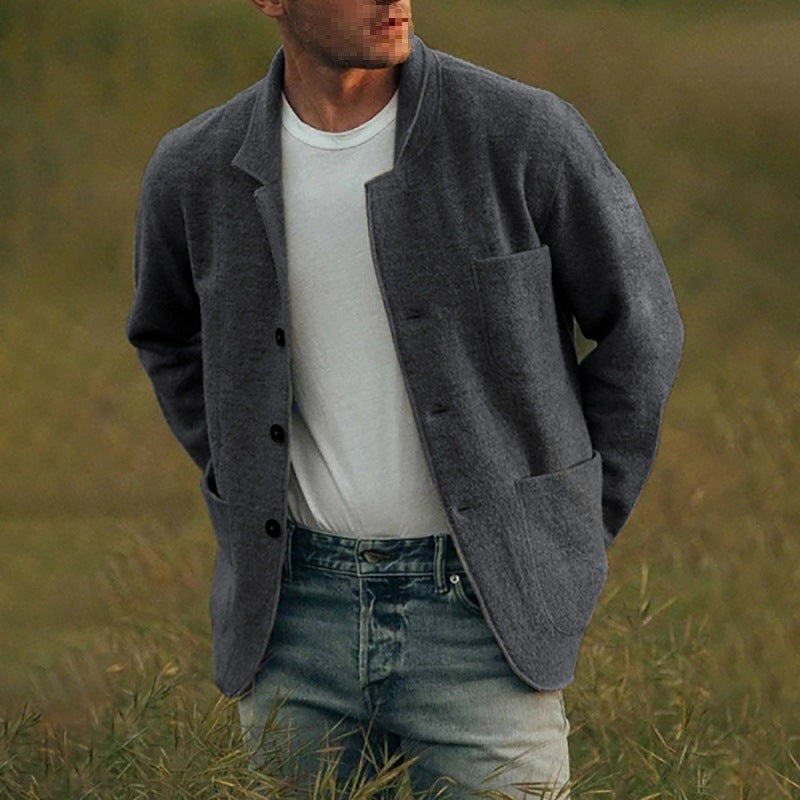 Veste Casual Multipoche pour Hommes