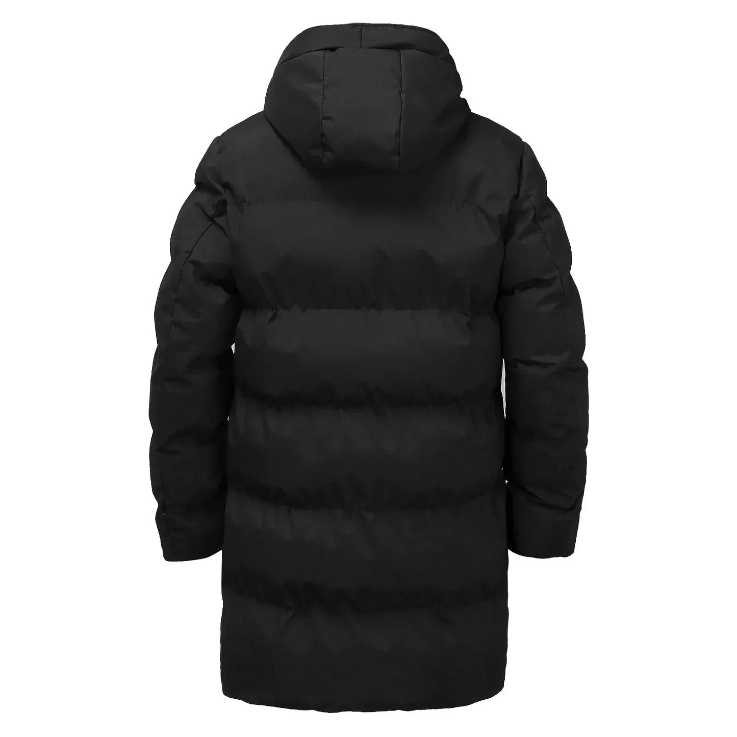 Veste d'hiver longue imperméable pour hommes