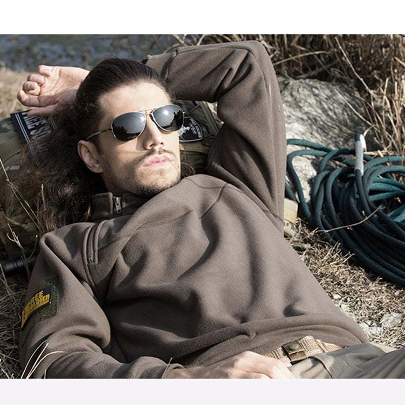 Pullover Tactique en Fleece pour Hommes
