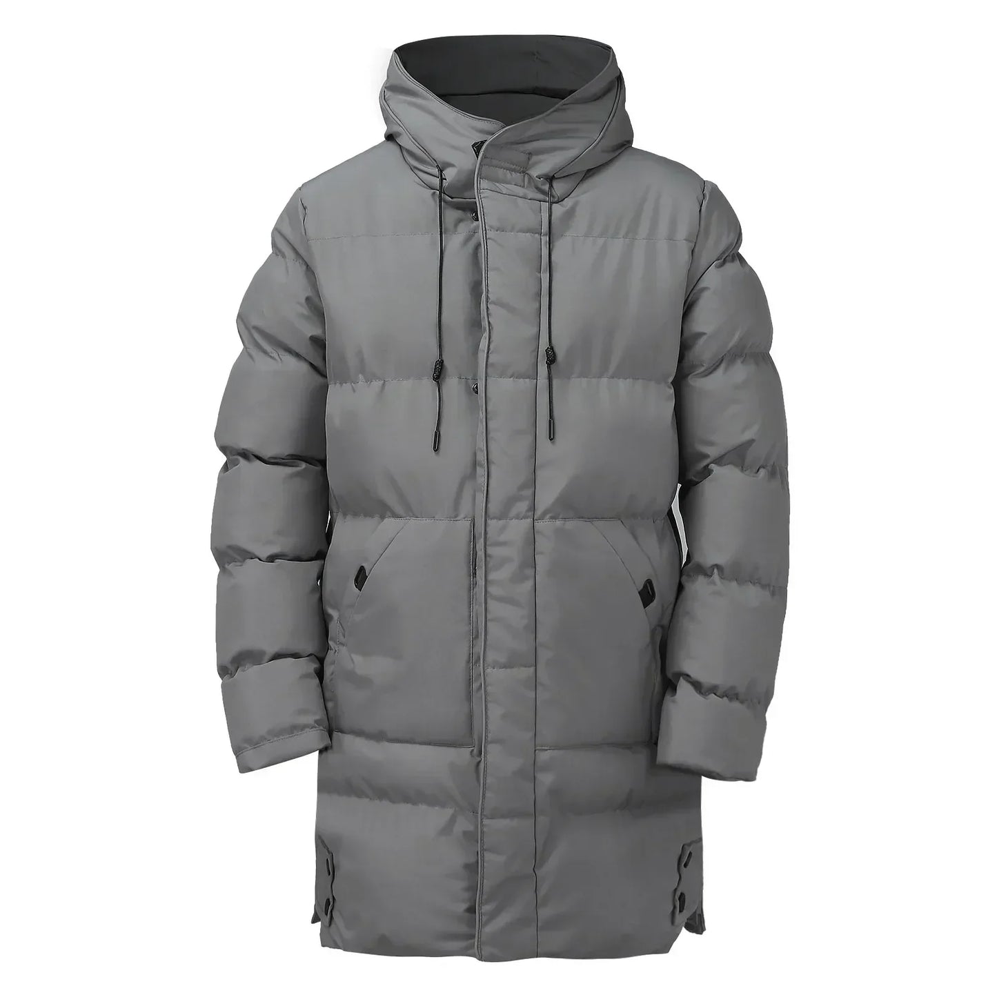 Veste d'hiver longue imperméable pour hommes