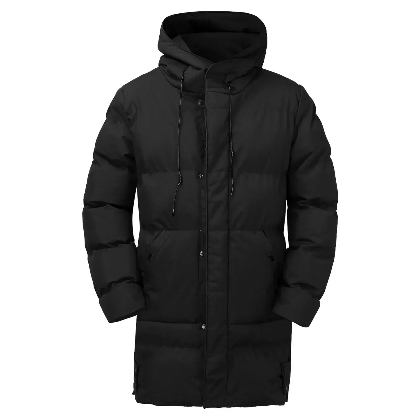 Veste d'hiver longue imperméable pour hommes