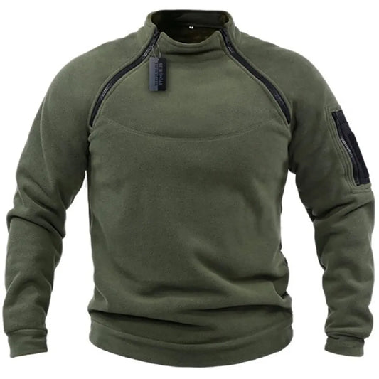 Pull Décontracté à Manches Longues sans Col pour Hommes