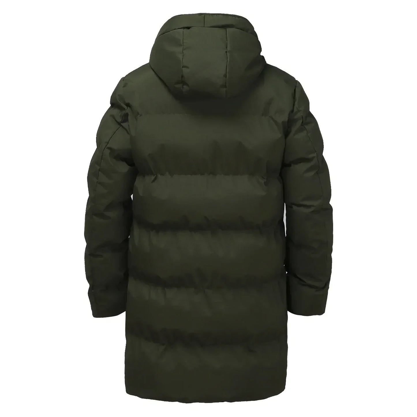 Veste d'hiver longue imperméable pour hommes