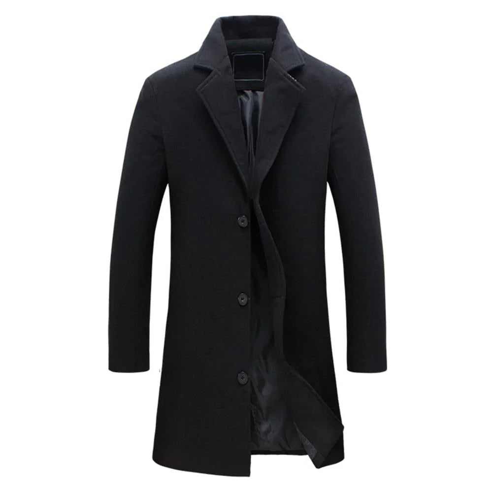 Manteau d'Hiver Élégant pour Hommes