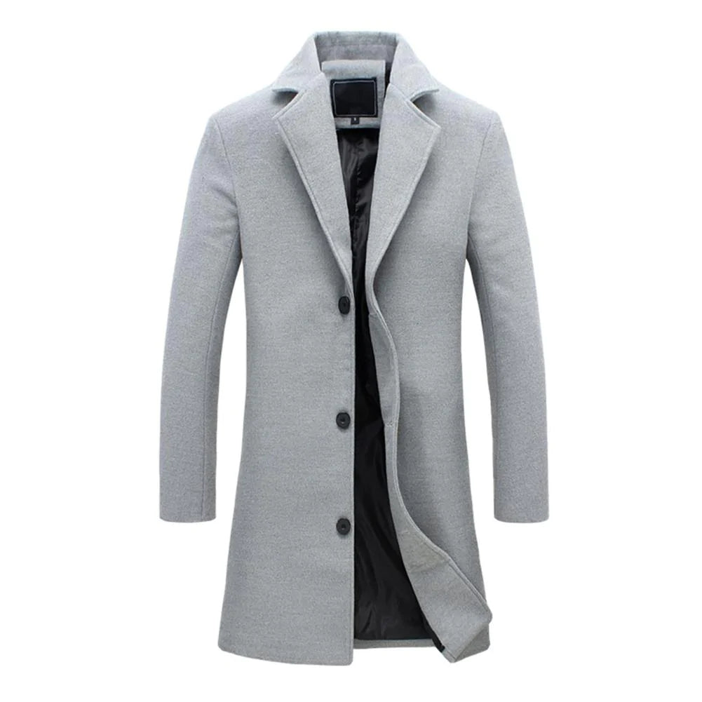 Manteau d'Hiver Élégant pour Hommes