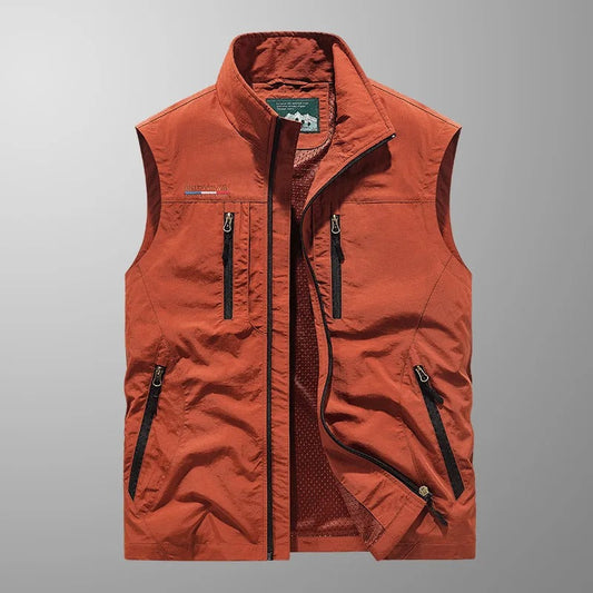 Gilet Polyvalent Zippé pour Hommes
