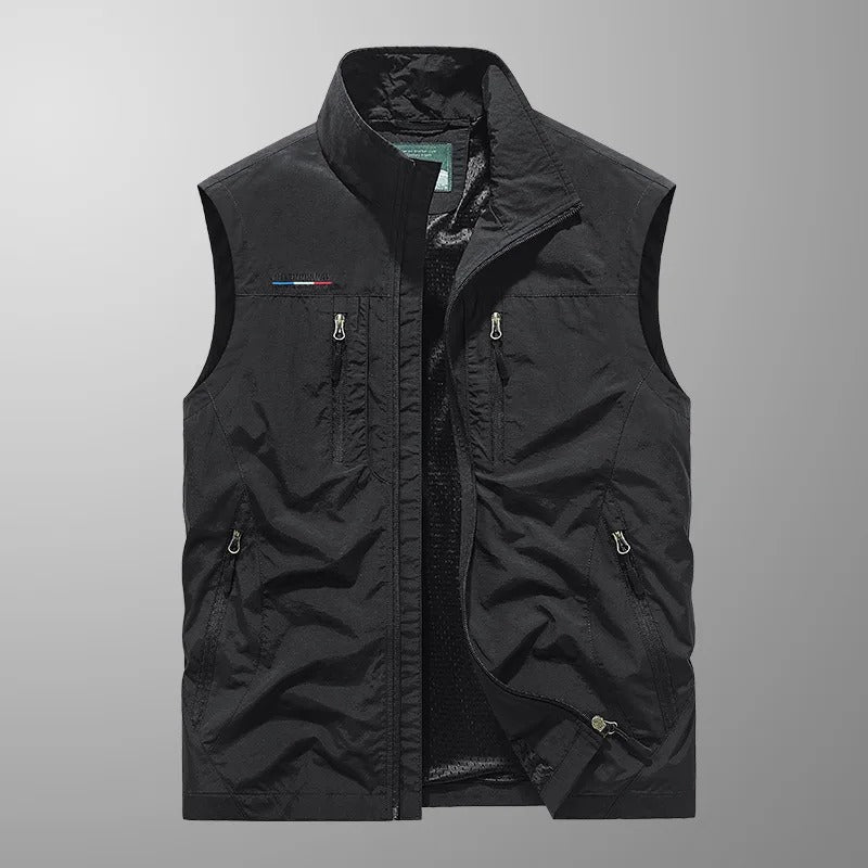 Gilet Polyvalent Zippé pour Hommes