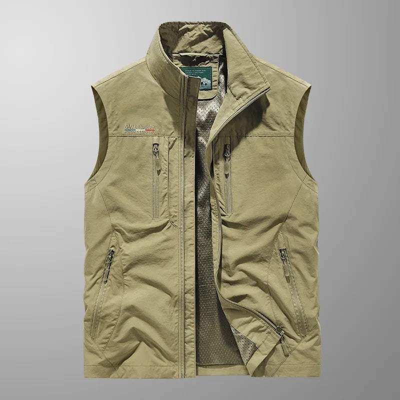 Gilet Polyvalent Zippé pour Hommes