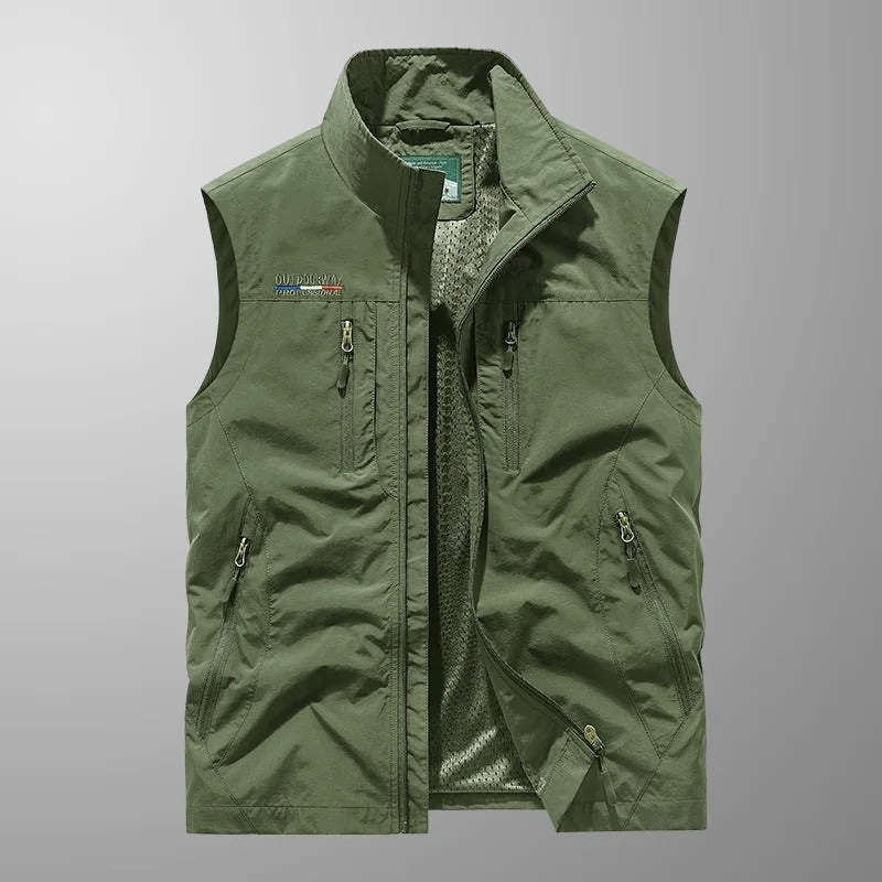 Gilet Polyvalent Zippé pour Hommes