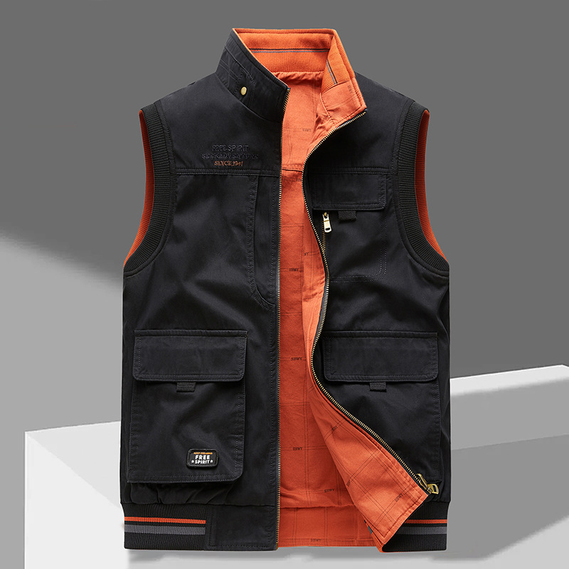 Veste Gilet en Coton pour Hommes