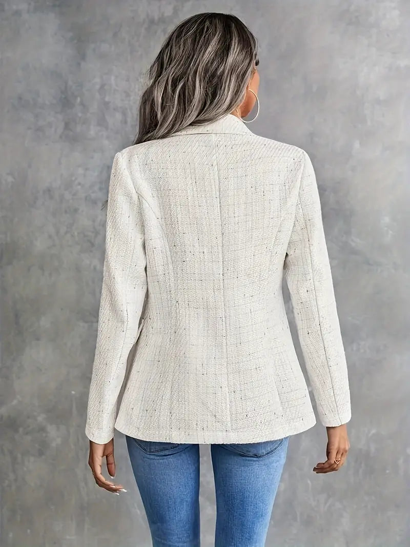 Blazer en tweed élégant pour femmes