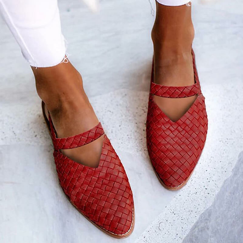 Sandales Confortables en PU pour Femmes