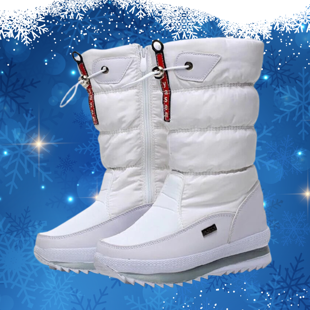Élégantes Bottes de Neige Doublées pour Femmes