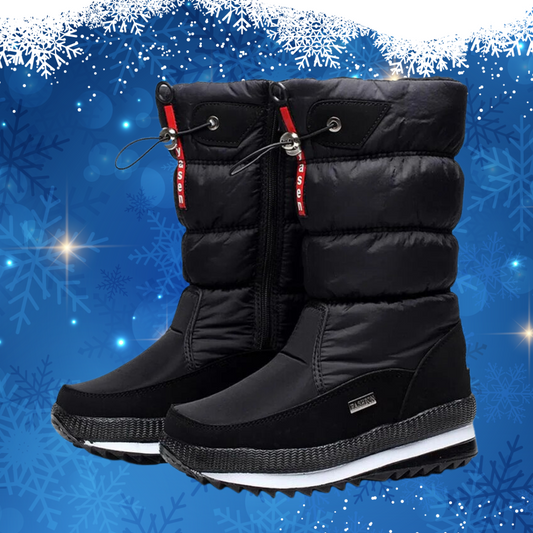 Élégantes Bottes de Neige Doublées pour Femmes