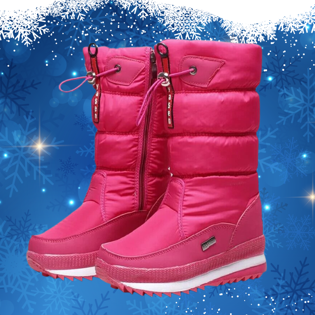 Élégantes Bottes de Neige Doublées pour Femmes
