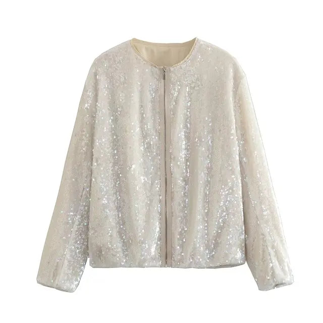 Veste brillante pour femmes