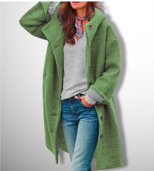 Élégant Manteau Long d'Hiver pour Femmes