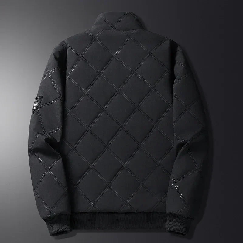 Veste Matelassée Hiver Homme – Chaude, Doublée Polaire, Décontractée
