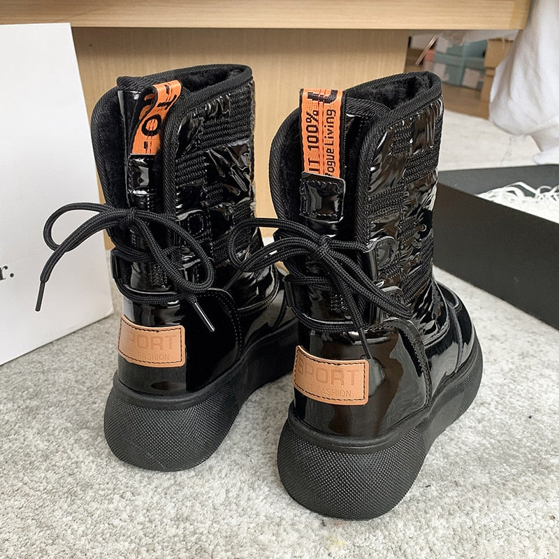 Bottes Mi-Hautes Élégantes pour Femmes