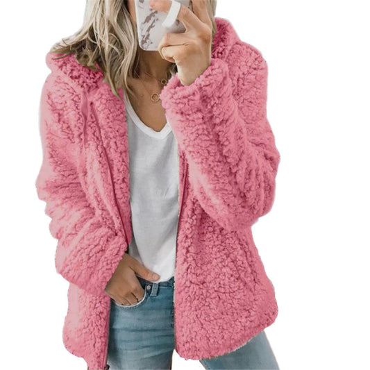 Veste Décontractée à Capuche pour Femmes