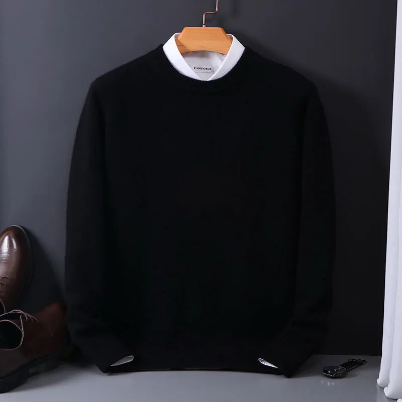 Pull Homme Col Rond en Modal Doux – Style Élégant et Casual