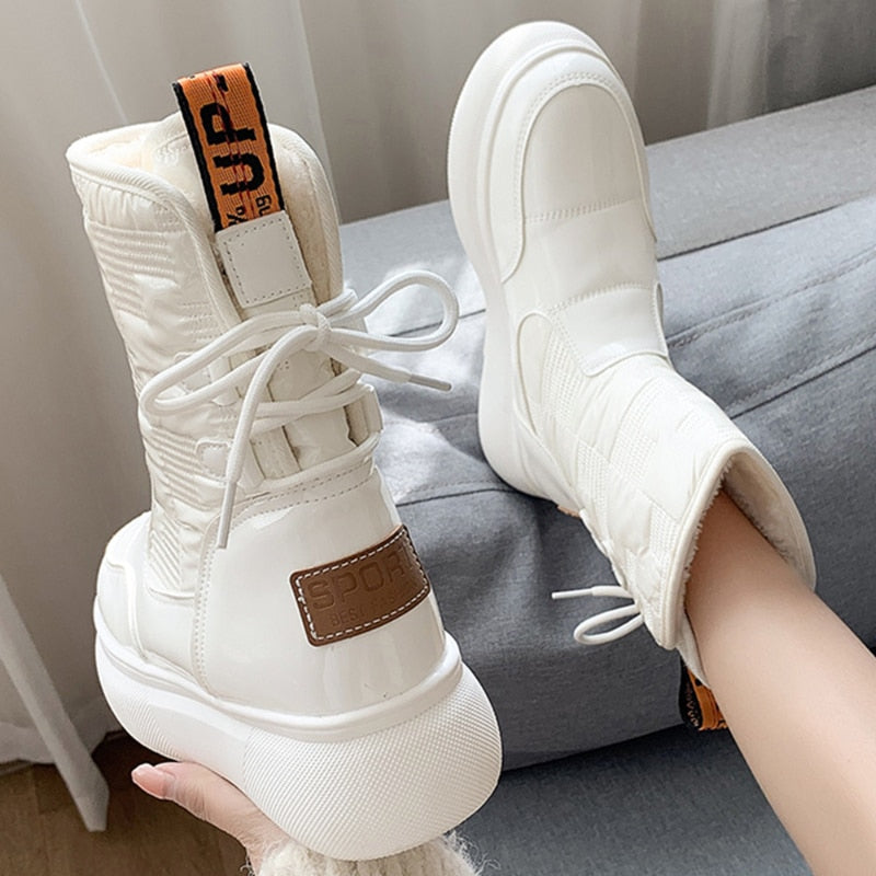 Bottes Mi-Hautes Élégantes pour Femmes