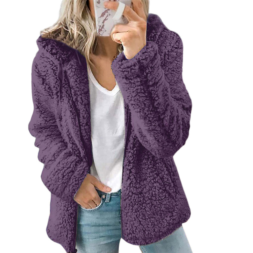 Veste Décontractée à Capuche pour Femmes