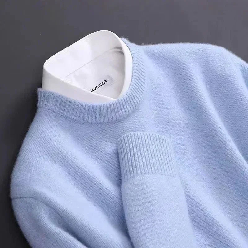 Pull Homme Col Rond en Modal Doux – Style Élégant et Casual