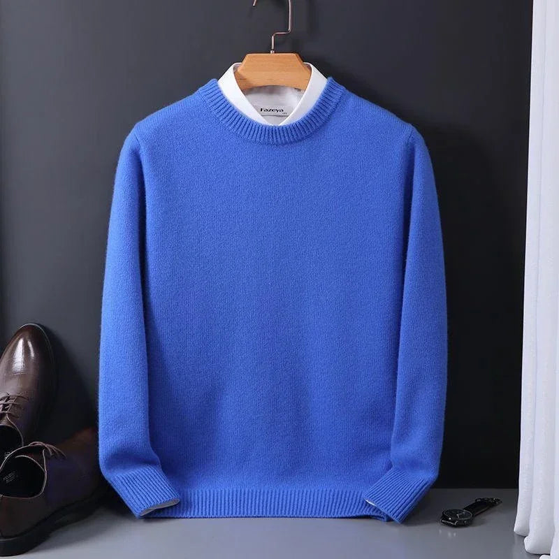 Pull Homme Col Rond en Modal Doux – Style Élégant et Casual