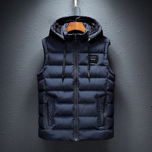 Veste Tendance à Capuche en Lampas pour Hommes