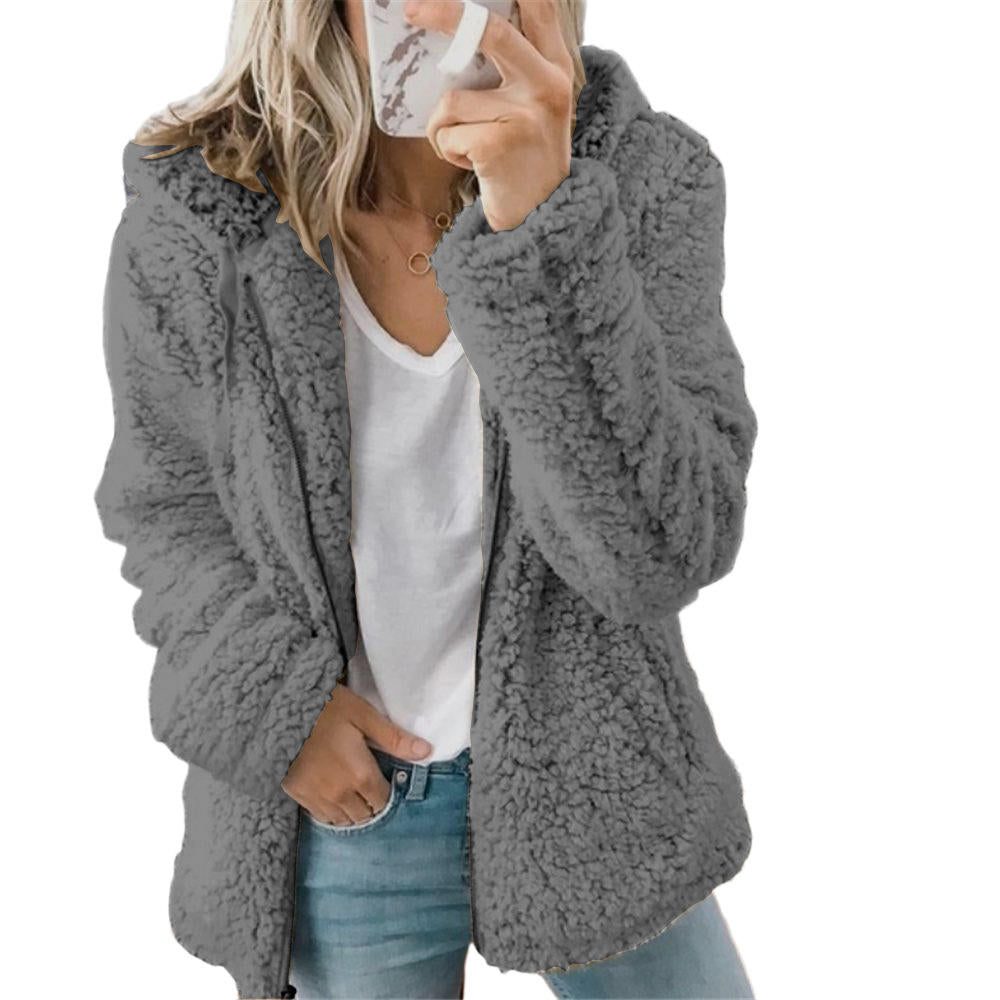 Veste Décontractée à Capuche pour Femmes