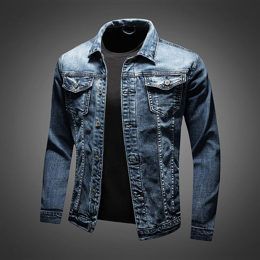 Veste en denim tendance pour hommes