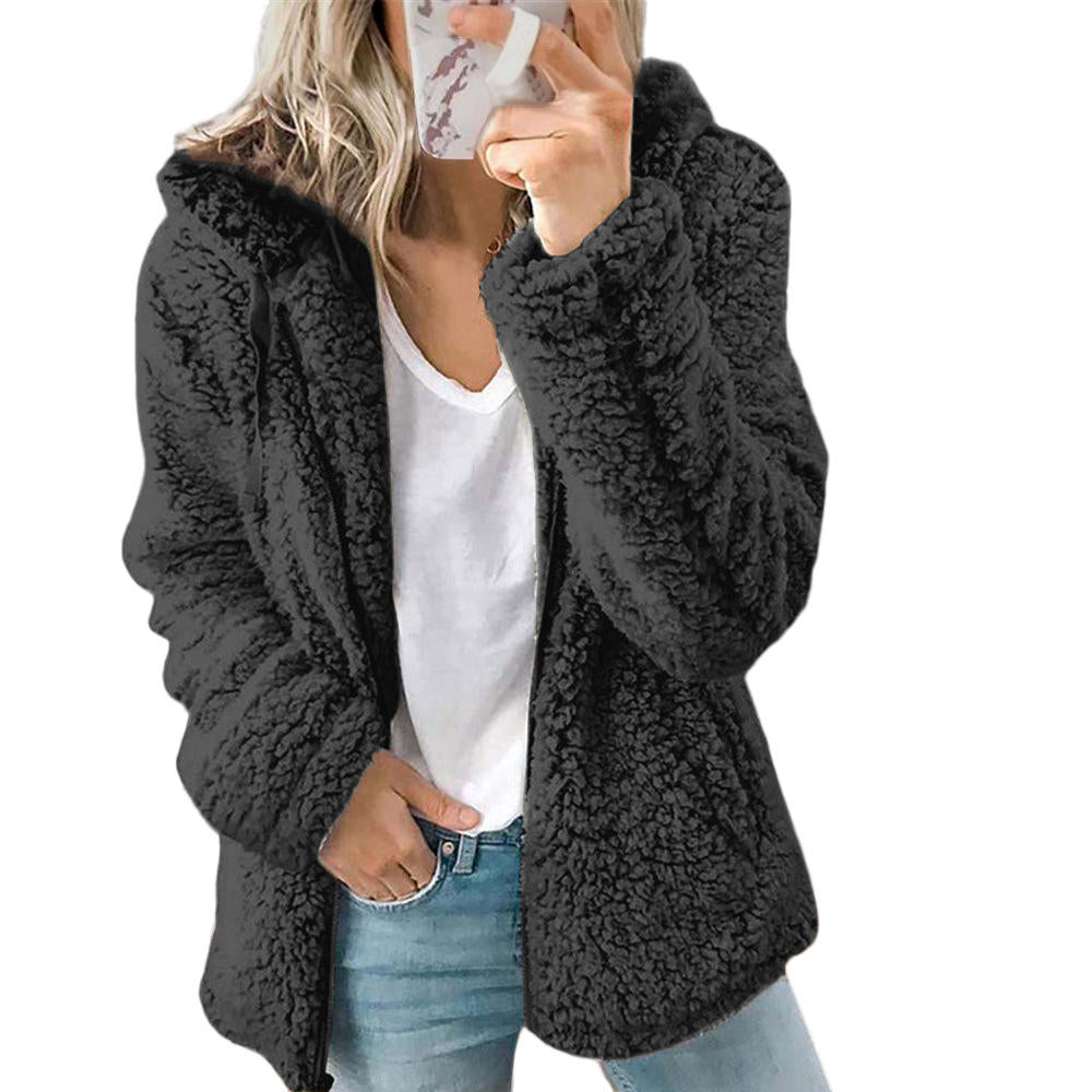 Veste Décontractée à Capuche pour Femmes