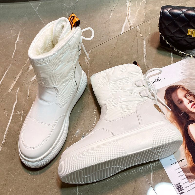 Bottes Mi-Hautes Élégantes pour Femmes