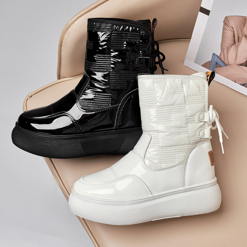 Bottes Mi-Hautes Élégantes pour Femmes