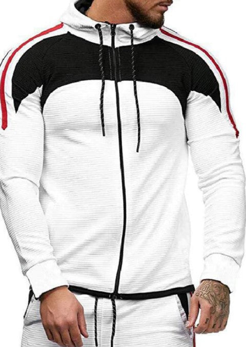 Veste de sport avec fermeture éclair pour hommes