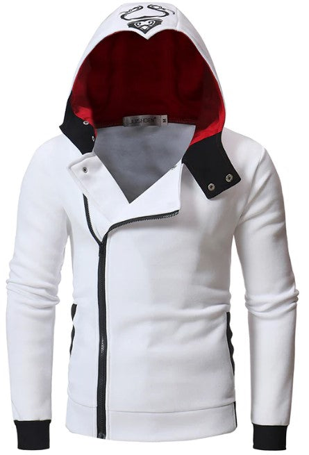 Veste douillette avec zip latéral pour hommes