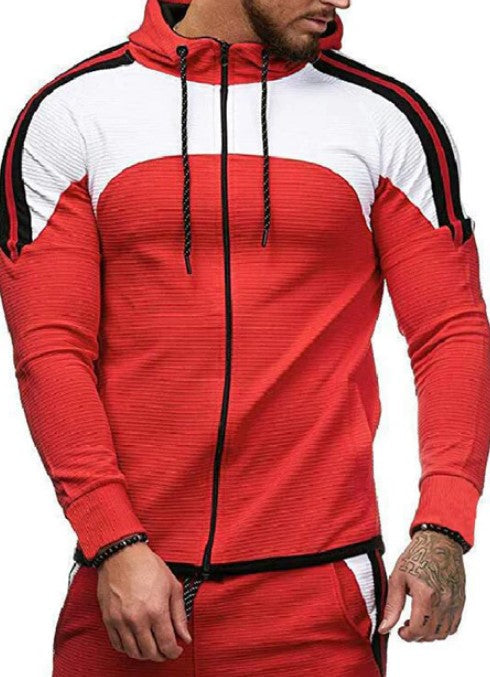 Veste de sport avec fermeture éclair pour hommes