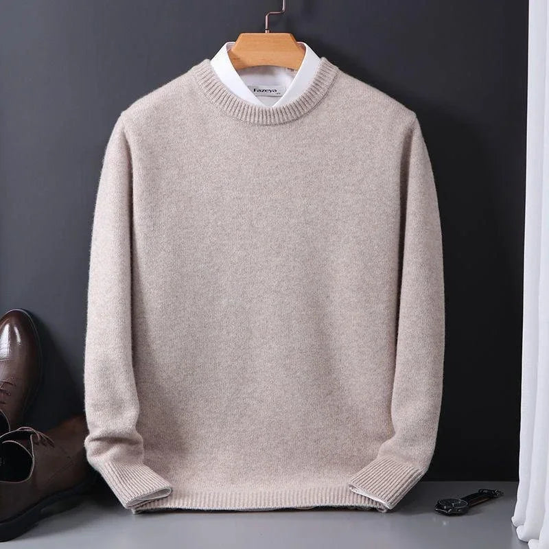 Pull Homme Col Rond en Modal Doux – Style Élégant et Casual