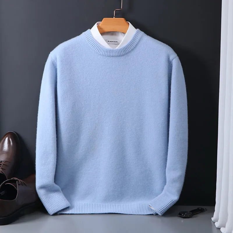 Pull Homme Col Rond en Modal Doux – Style Élégant et Casual